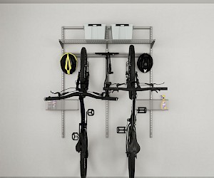 Polkupyörät, säilytysratkaisu 2